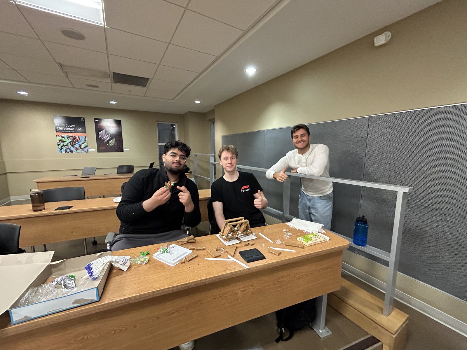 UBCO Steel Bridge gingerbread house competition